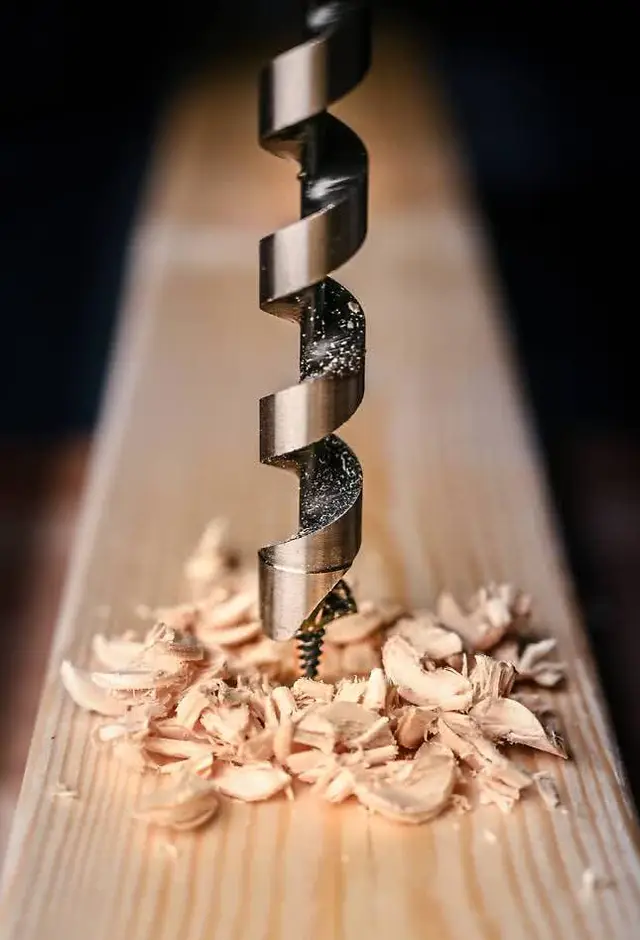 TRESPIRALBOR 400MM 10MM 400 mm med 1/4''og 3/8'' hurtigchuckfest 