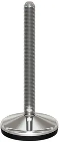 Maskinfot Ø50-M12x100mm Galvanisert fot.10gr,NBR vulks