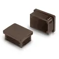 IR401003G Rektangulær propp,40x100,grå