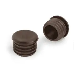 Endepropp ø36mm,sort Endeplugg Ø42mm