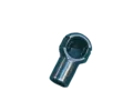 Kulehode  W6 M8 L=19 Ø10 Plast