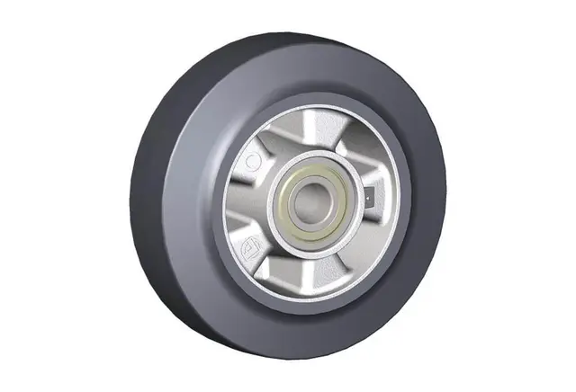 Hjul 160X50 Elastic Kulelager Ø20 