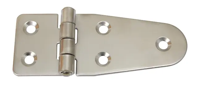 Kanthengsel,100x39x2mm,AISI316 5xø5,2 festehull 