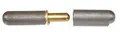 Sveisehengsel stål/messing stift ø6x60mm,messingskive