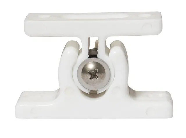 Dørholder,hvit,nylon Rustfri skrue,justerbar 