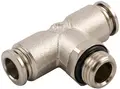 T-Rør Svi. 10mm x 1/4" Rett 57216-10M-04