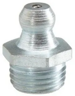 Fettnippel SM  8 A M8-1,0 A Rett Stål