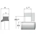 Avskraper AM  30X 40X 5/8 NBR