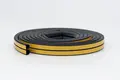 D-Profil EPDM Cel m/Tape 14X12 Rull a 40 mtr