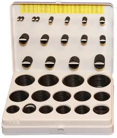 O-Ring Sett 2 - Millimeter NBR 70 HVIT