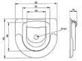 Surringsring Nr304 Elforz 90x85mm