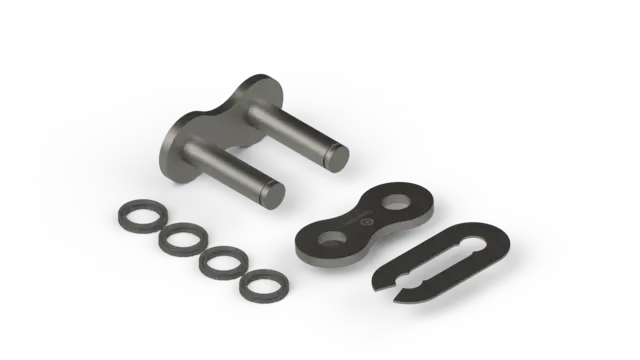 Skjøteledd m/fjær 08B-1 (1/2" simplex) Quantum X-Ring CR 