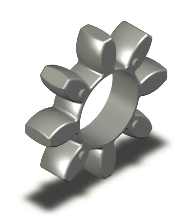 Spidex 42 Kryss 92Sh-A Hvit X42K 