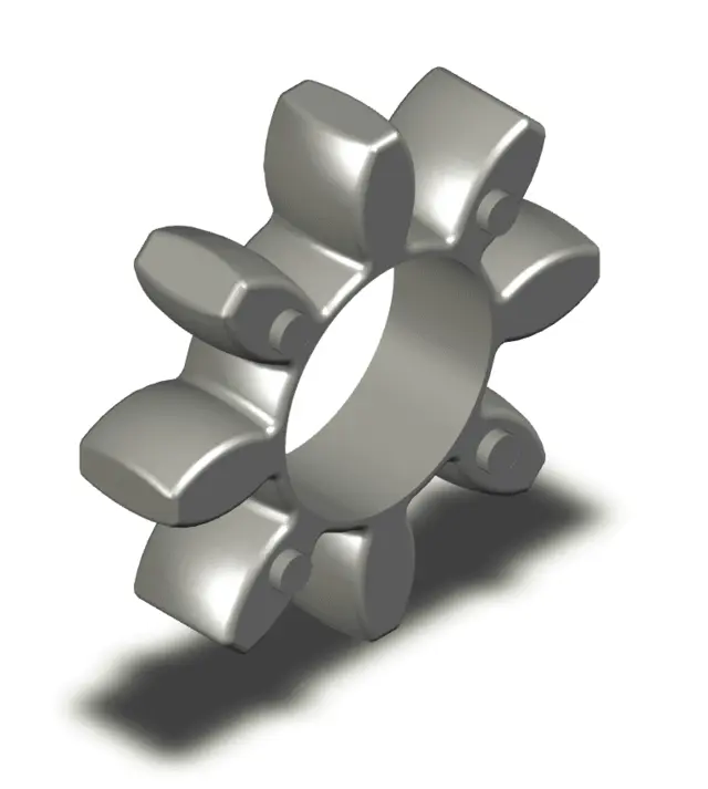 Spidex 38 Kryss 98Sh-A Rød X38KR 