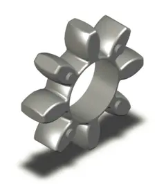 Spidex 38 Kryss 92Sh-A Hvit X38K