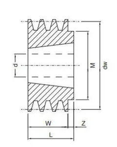 Kileremskive SPA 118-1 For taperboss 1610 