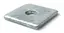 FIRKANTSKIVE M12 VF HV100 14X40X4MM VARMFORZINKET