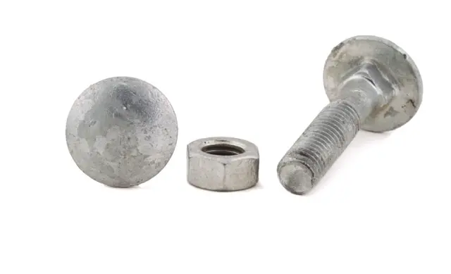 LÅSESKR 8X40 VF D603/555 4.6 VARMFORZINKET MED MUTTER 