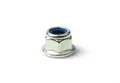 LÅSEMUTTER M16 EZ D6926 KL8 NYLONRING MED FLENS