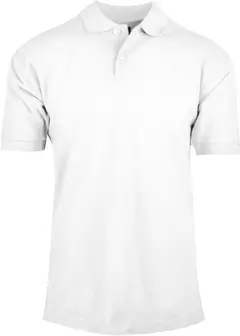 PIQUESKJORTE YOU MILANO HVIT STR XL