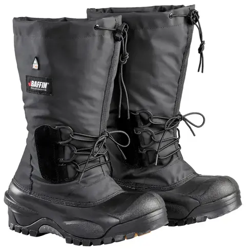 Baffin Fort Mac - Sort, Vernesko -60, med spikertramp & komposittå 