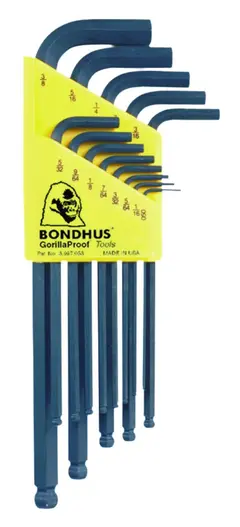 VINKELNØKKELSETT BLX8 050-5/32 TOMME