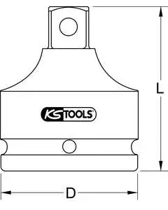 Kraftovergang 3/4"F x 1/2"M 3/4"F x 1/2"M 