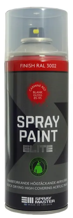 SPRAYMALING MASTER 400ML 1006 RØD BLANK