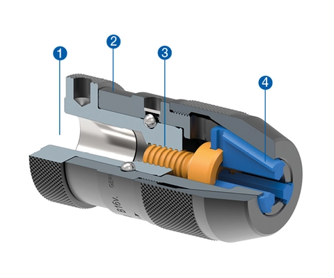 Chuck Supra 16 selvspennende Røhm 3-16mm 