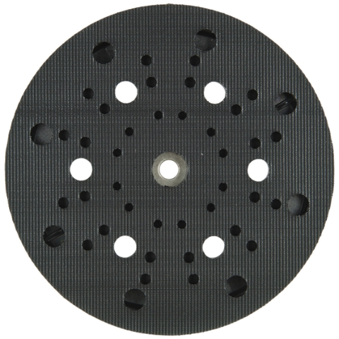 Slipesåle 150 mm, borrelås, 15 multihull 5/16” UNF 