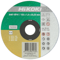 KAPPESKIVE 125X1,0X22,23 MM FLAT, INOX