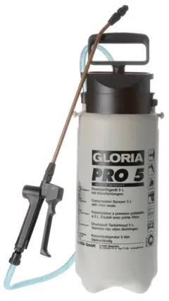 KONSENTRATSPRØYTE GLORIA PRO 5 5L PLAST