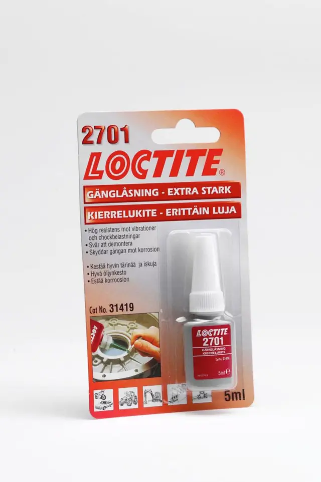 LOCTITE 2701 Gjengesikring 2701 Loctite 5ml 