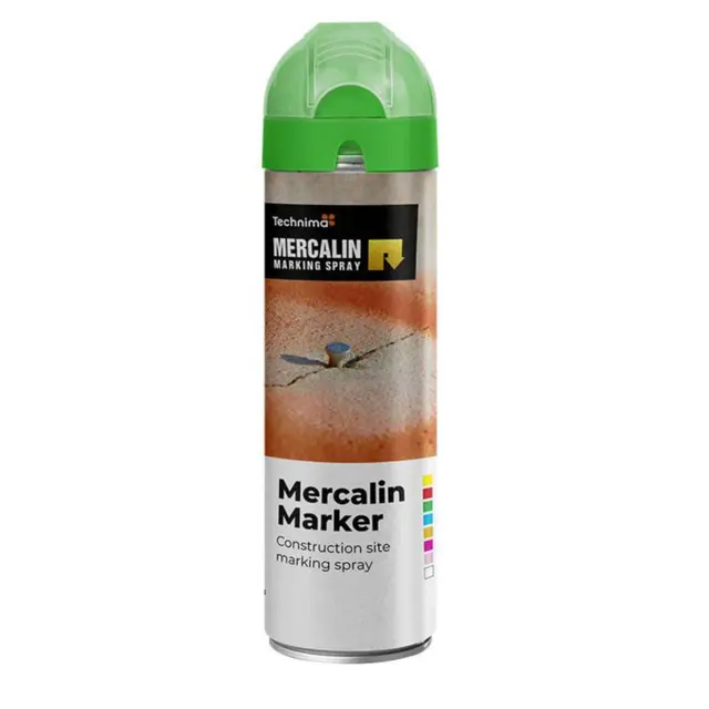 MERKESPRAY MARKER FLUOR MERCALIN GRØNN 5 