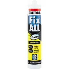 MONTERINGSLIM FIX ALL TURBO SOUDAL 290ML SORT