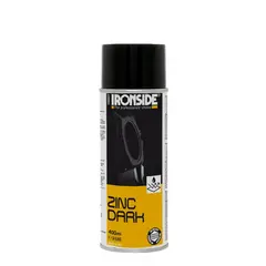 RUSTBESKYTTER ZINKSPRAY IRONSIDE 400ML MØRK 100037