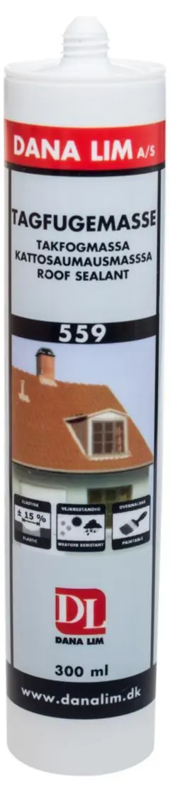 TAKTETTING DANA LIM Fugemasse TAK 599 Dana Lim 300ml svart