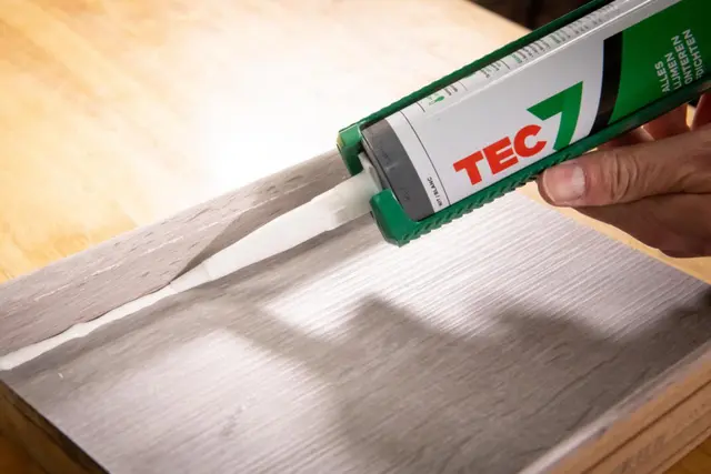 UNIVERSALLIM TEC7 SORT   310ML Fugemasse Tec7 Relekta 310ml svart patro 