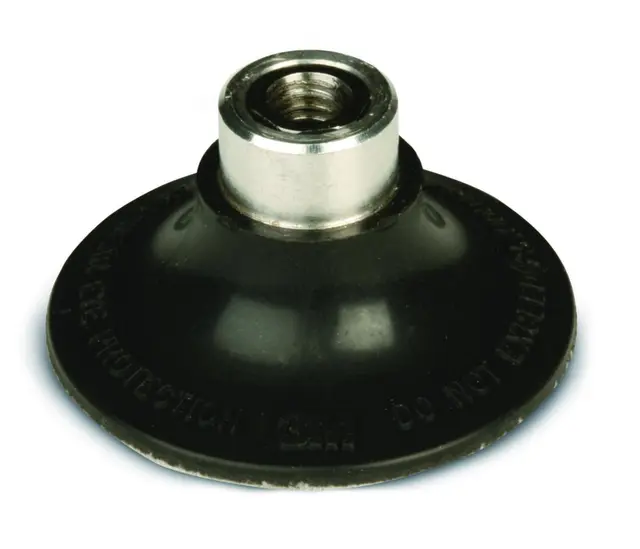 BAKPLATE ROLOC GUMMIERT 3M Ø75MM 