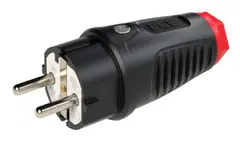 STØPSEL GUMMI M. JORD GUL