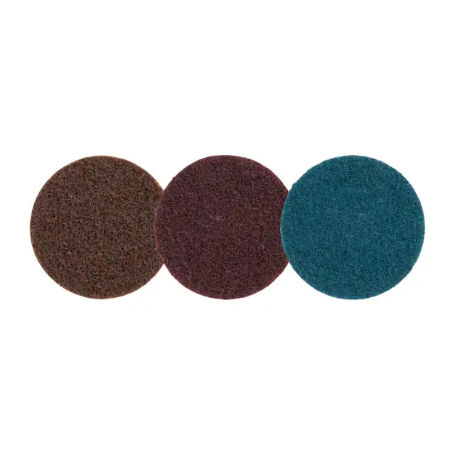 OVERFLATERONDELL SCOTCH-BRITE 3M ROLOC SC-DR Ø50MM ACRS BRUN 