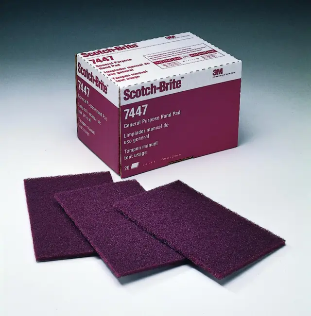 PUSSEMATTE SCOTCH-BRITE 7447 3M 158X224MM A VF+ 