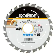 SAGBLAD TRE 24 TENNER Ironside 165X30/20/16mm 202259