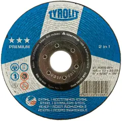 NAVRONDELL PREMIUM A30P-BFX TYROLIT Ø178X7.0X22.23MM INOX