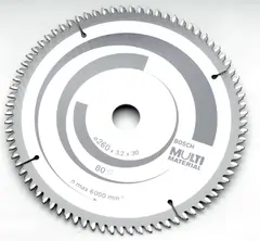 SIRKELSAGBLAD MULTI MATERIAL BOSCH Ø260X30X3.2MM. 80T