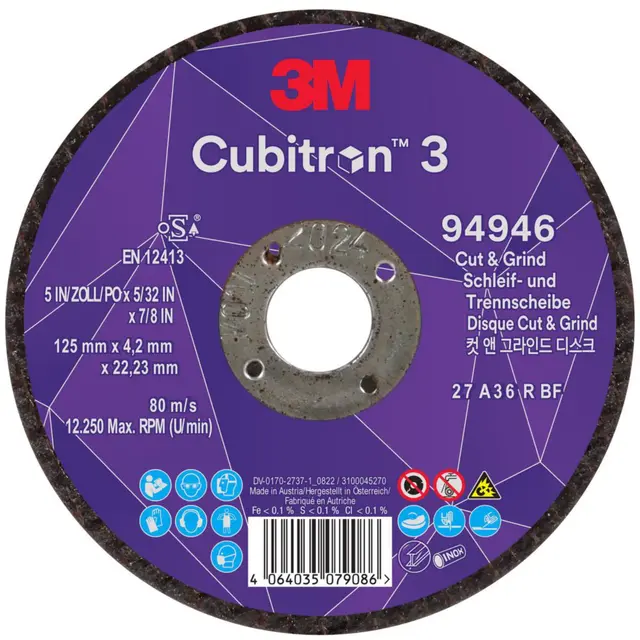 SLIPERONDELL CUBITRON 3 T27 3M Ø125X4.2X 