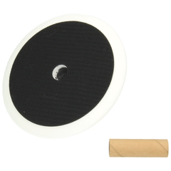 Backing pad 160mm, f. wool &amp; compound foam, Hook and Loop, M14 with locator