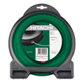 TRÅD FIRKANT 2,0MM 50M GRØNN HITACHI SKOG/HAGE
