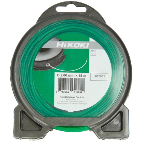 TRÅD RUND 2,0MM 15M GRØNN HITACHI SKOG/HAGE 