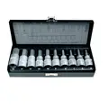 PIPESETT T-5610M HEX T-5610M Hex pipesett, 1/2", 10 deler